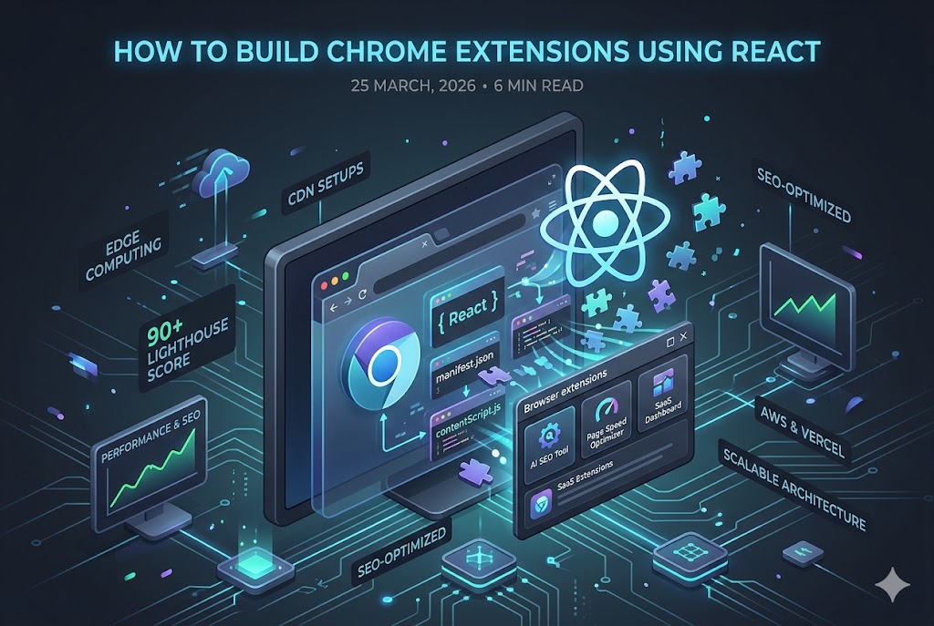 How to Build Chrome Extensions Using React How to Build Chrome Extensions Using React - Written by Uday K. Jasani, Senior Next.js & React Developer