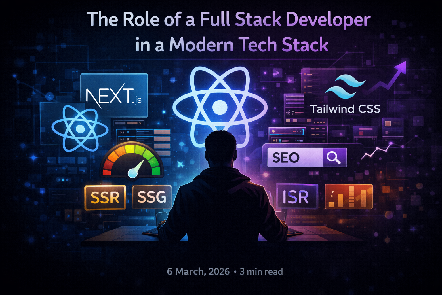The Role of a Full Stack Developer in Modern Tech Stack: 2026 Comprehensive Guide - Blog by Uday K. Jasani, Expert Next.js & React Developer